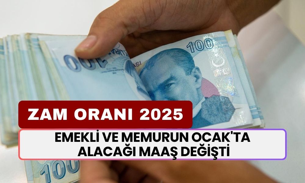 Enflasyonla Birlikte Emekli ve Memurun Ocak'ta Alacağı Maaşta Değişti! Ne Kadar Zam Gelecek?