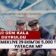 10 Gün Kala Açıklandı! Emekliye 29 Ekim'de 5.000 TL İkramiye Ödemesi Yapılacak Mı?