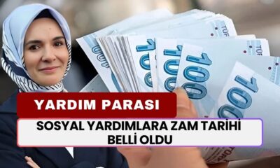 Piyango O Kişilere Vurdu! Sosyal Yardımlara Zam Tarihi Belli Oldu