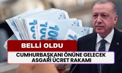 Cumhurbaşkanı Erdoğan’ın Önüne Gelecek Asgari Ücret Rakamı Belli Oldu