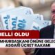 Cumhurbaşkanı Erdoğan’ın Önüne Gelecek Asgari Ücret Rakamı Belli Oldu