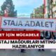 Staj ve Çıraklık Sigortası Mağdurları Adalet Mitingine Hazırlanıyor