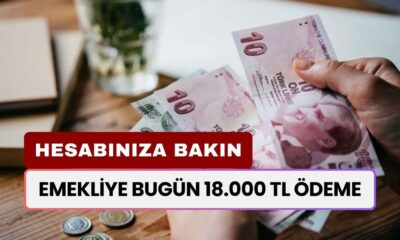 Emeklinin Gözü Aydın! 18.000 TL Ek Ödeme Bugün Hesabınızda Olacak! Kontrol Edin