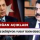 Cumhurbaşkanı Açıkladı: Kabinede Değişiklik Yapılıyor! Yusuf Tekin Gidiyor mu?