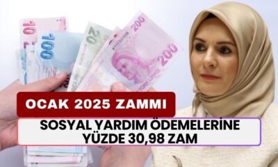 Sosyal Yardım Ödemelerine Yüzde 30,98 Zam! 2025'te Evde Bakım Maaşı, 65 Yaş Aylığı ve Engelli Maaşı...