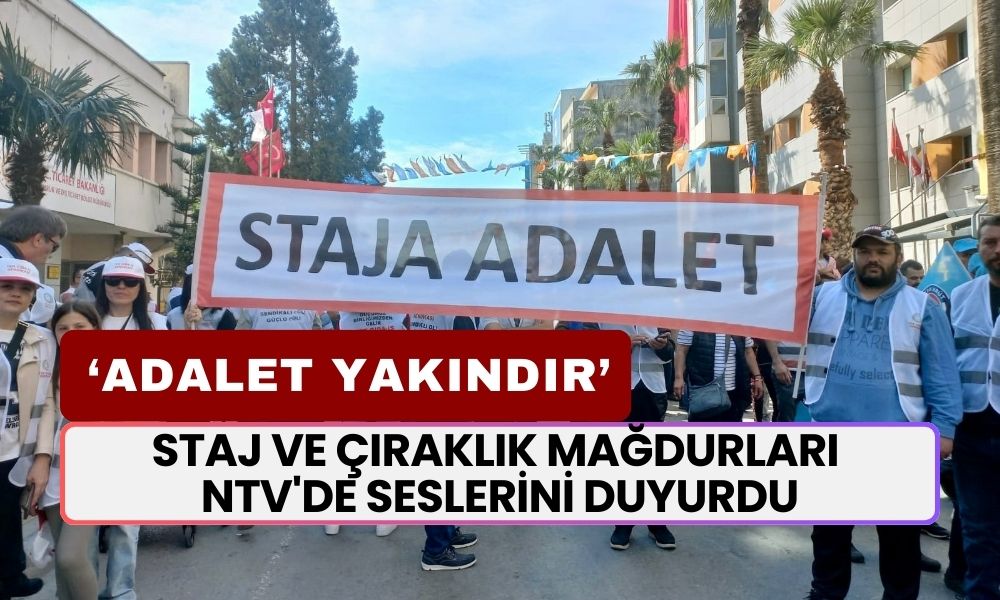 Staj ve Çıraklık Mağdurları NTV Canlı Yayınında Seslerini Duyurdu: "Tepki Çığ Gibi Büyüyor"