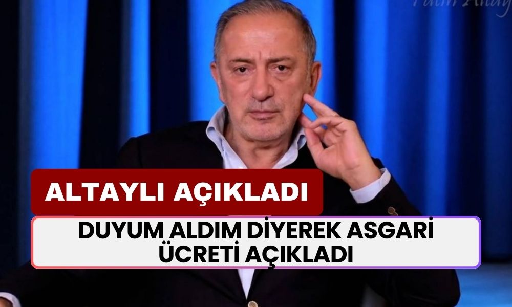 Fatih Altaylı: Asgari Ücret 22.000 TL Olacak