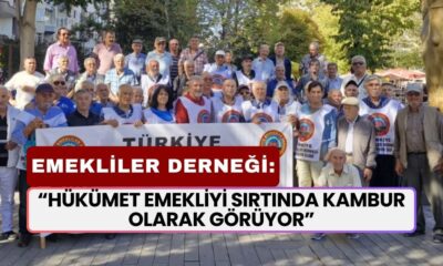 Emekliler Derneği: “Hükümet Emekliyi Sırtında Kambur Olarak Görüyor”