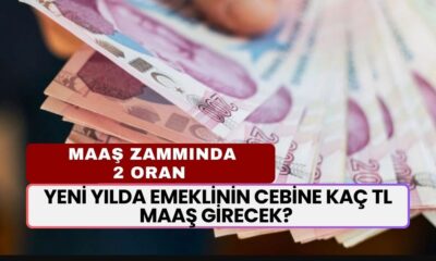 Yeni Yılda EMEKLİNİN Cebine Kaç TL Maaş Girecek? Emekli ve Asgari Ücret Zammında 2 Oran Burada