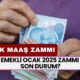 EMEKLİ OCAK 2025 ZAMMI SON DURUM? Ocak'ta Emekli Maaşım Ne Kadar Olacak?