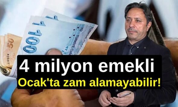 4 milyon emekli Ocak'ta zam alamayabilir!